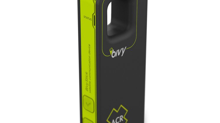 Hi-res image - ACR Electronics - The ACR Bivy Stick two-way satellite messenger, for sending SMS messages, tracking and sharing location information, accessing GPS maps, viewing live weather forecasts and initiating a distress call in an emergency