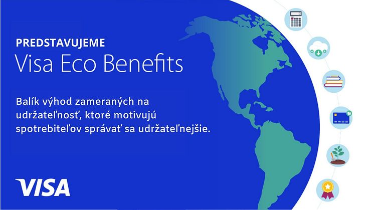 Visa predstavila balík trvalej udržateľnosti „Visa Eco Benefits“