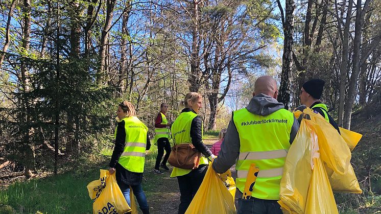 Klubbar För Klimatet är ett initiativ mellan Estrella och Städa Sverige