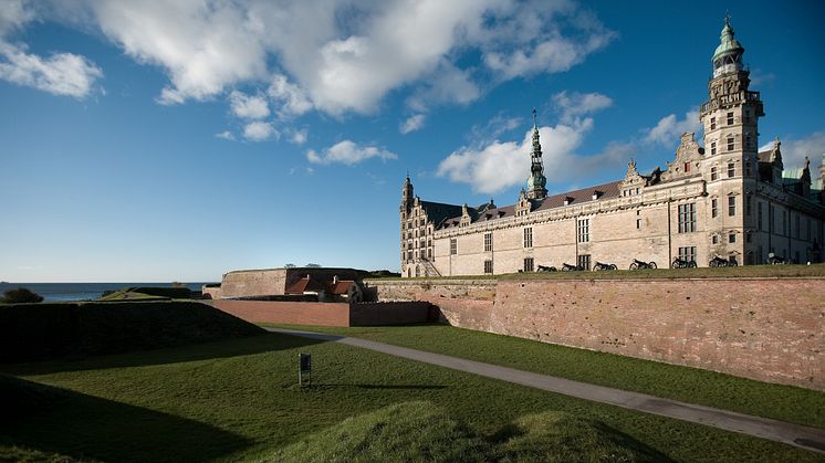 Das Schloss Kronborg in Helsingør gehört zum Weltkulturerbe (Bild: visitdenmark.dk).