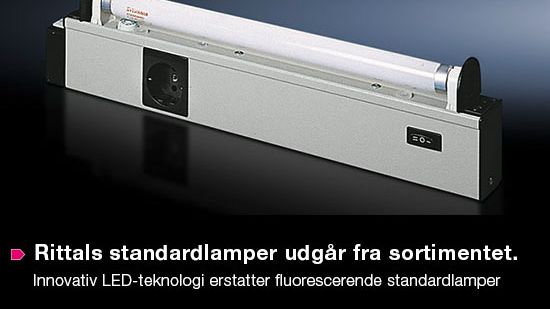 Innovativ LED-teknologi erstatter fluorescerende standardlamper