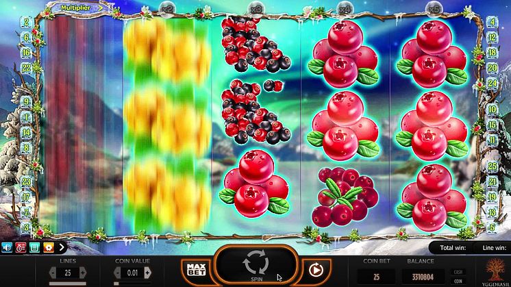 Slot game Winterberries