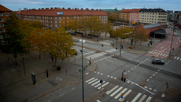 Drastisk förbättring av luftkvaliteten runt Värnhemstorget