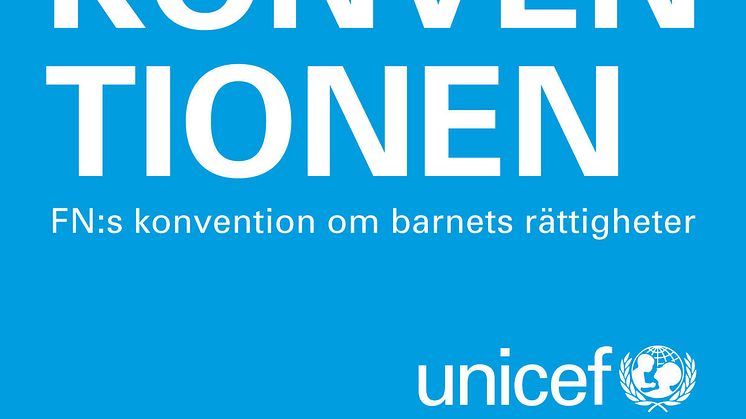 UNICEF firar Barnkonventionens dag i Nordstan 20 november
