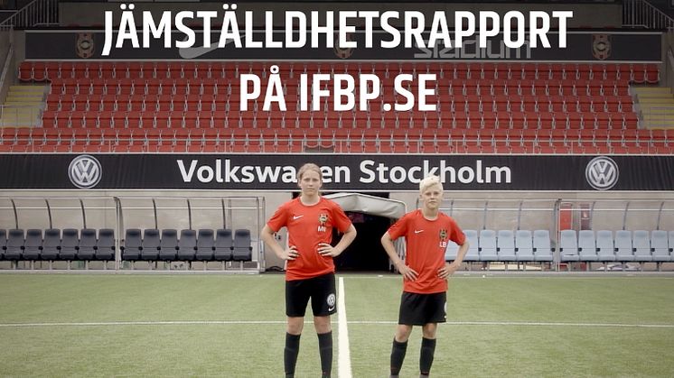 #jämställdfotboll. Bild: BP.