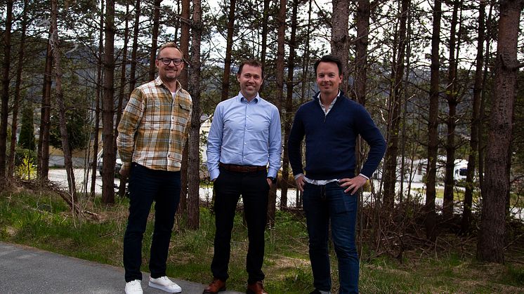 Stian Andersen, Jan-Tore Holen og Anders Skjetne. 