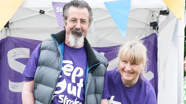 Stilton stroke survivor takes a Step Out for Stroke in Ferry Meadows