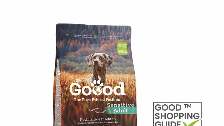 Goood Nachhaltige Insekten: Die umweltfreundliche Proteinquelle für ernährungssensible Hunde