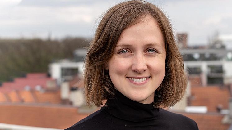 Tora Hope er ny kommunikasjonsrådgiver i Grønn Byggallianse. Foto: Inge Trondsen.