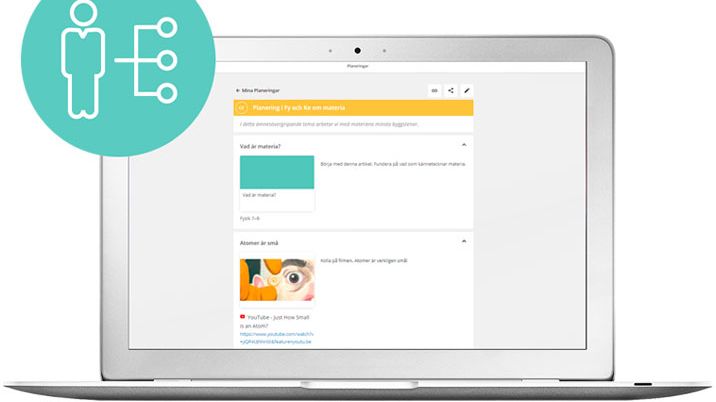 Bygg egna planeringar och teman i Gleerups digitala läromedel