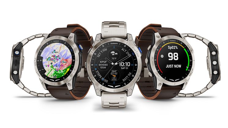 Garmin introduces D2 Mach 1, a premium  aviator smartwatch with a vibrant AMOLED display