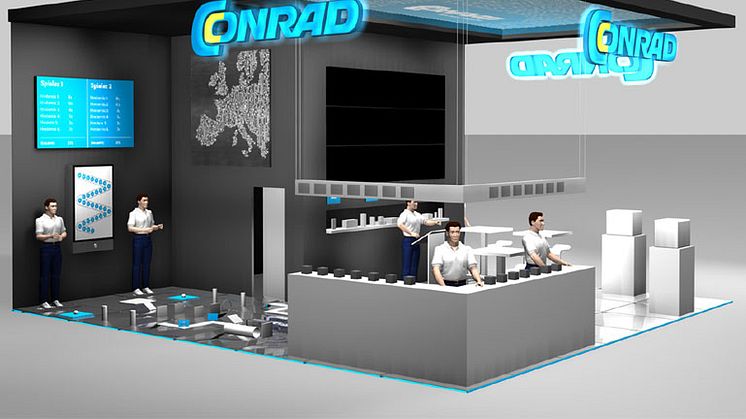 Conrad kom med innovation och expertis till Embedded World 