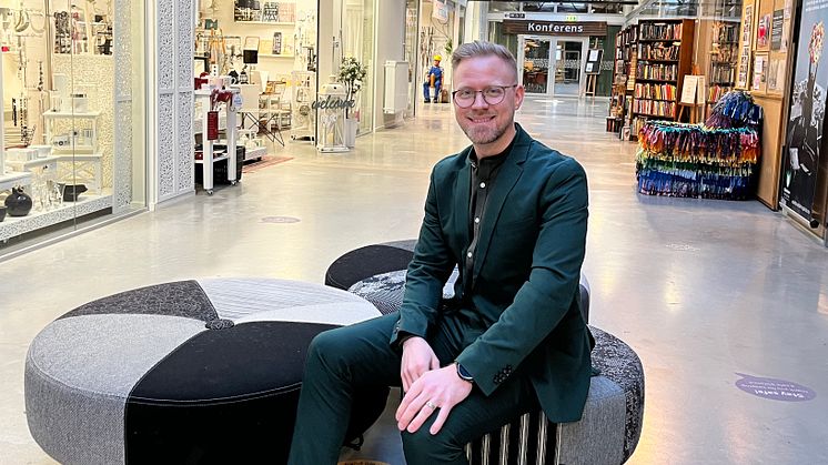 Simon Glimtoft ny centrumledare för  ReTuna Återbruksgalleria