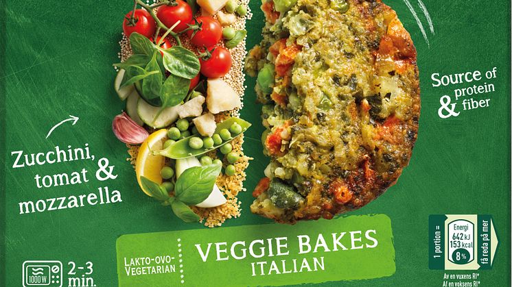 Veggie bakes Italian från Hälsans kök