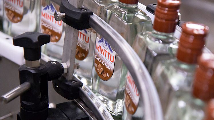 Minttu-perhe kuuluu Turun juomatehtaan suosituimpiin tuotteisiin.