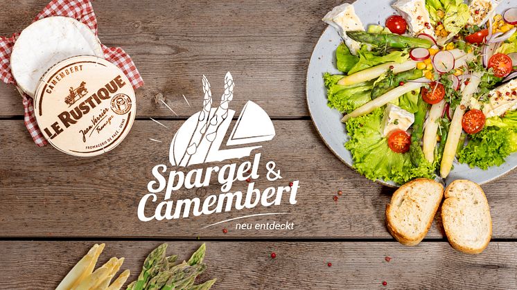 Das neue Duo – Camembert und Spargel – verspricht besonderen Genuss und schafft neue Kaufanreize zur beliebten Saison.
