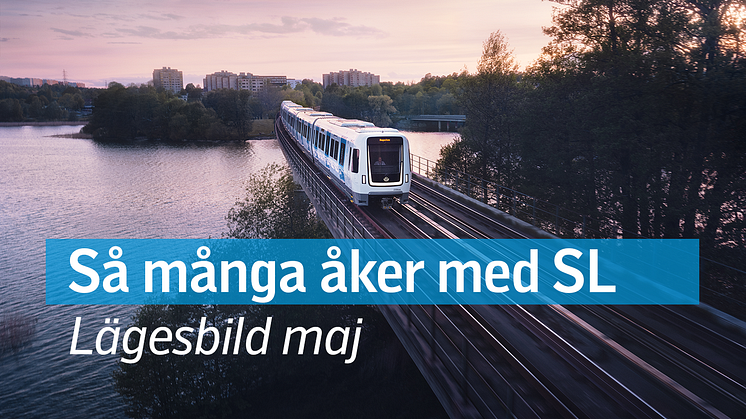 Lägesbild över resandet med SL