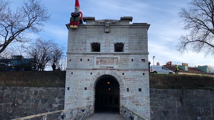 Tomten har kommit till Kalmar