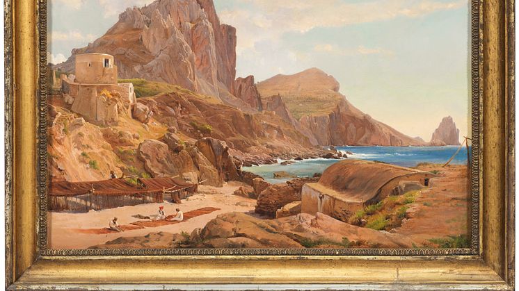 Louis Gurlitt, Marina Piccola, Capri, 1844