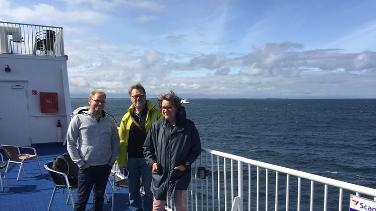 Bundestagsabgeordnete zu Besuch bei Scandlines