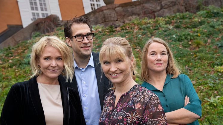Nominerade i kategorin Årets Berättare:  Kattis Ahlström, Niklas Källner, Lisa Jarenskog och Anna Jaktén