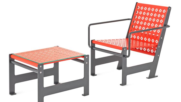 Loom bord och stol, design Mats Aldén