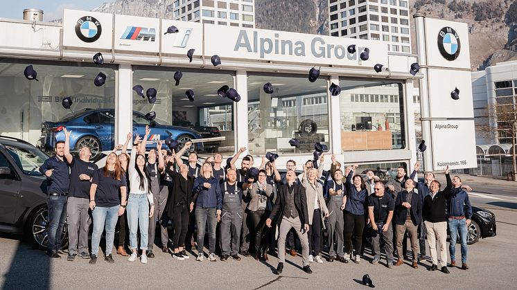 Alpina Group hat sich Hedin Automotive Schweiz angeschlossen. 