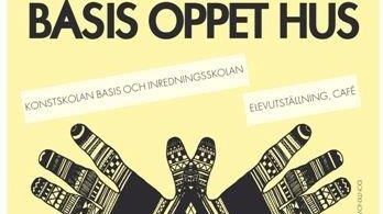 Välkommen till Öppet Hus på Konstskolan Basis och Inredningsskolan 18-19 maj 12.00-16.00