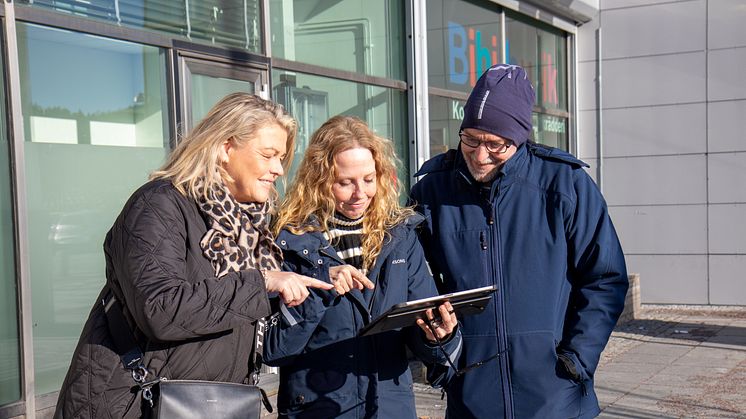 Torgteam Hjällbo Centrum gör Torgkollen