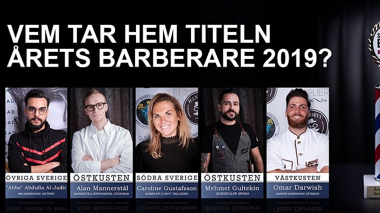 Vem tar hem titeln Årets barberare 2019?