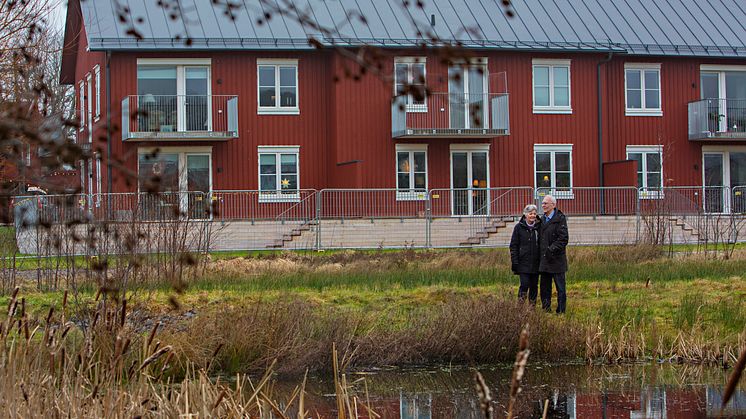 Ingrid och Jan Öberg, HSB brf Amundö Äng. 