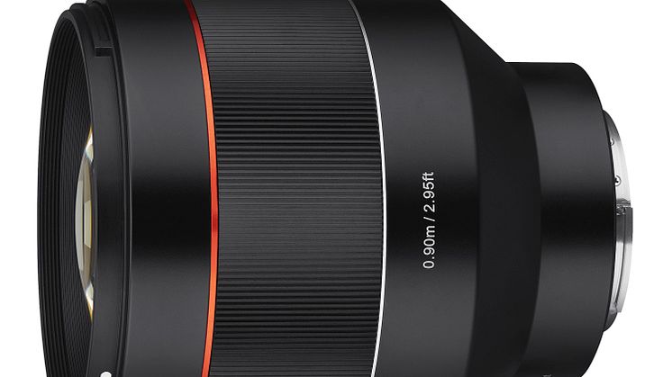 Mit einer Brennweite von 85 mm erweitert das neue Samyang AF 85mm F1.4 das Spektrum hochqualitativer Vollformat-Autofokus-Objektive für den Sony E (FE) Mount.