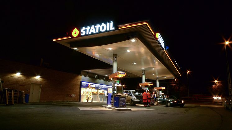 Statoil Mölndal är Nordens första drivmedelsstation som miljöcertifierats enligt LEED på guldnivå