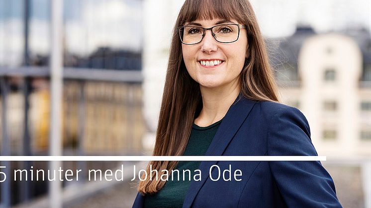 Försnack inför bostadsminister Per Bolunds byggsamtal - 5 minuter med Johanna Ode