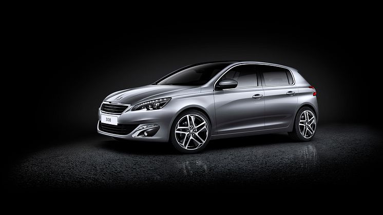 Nya Peugeot 308 - elegant utvändig design