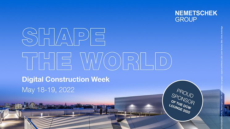 Die Digital Construction Week findet vom 18-19. Mai statt