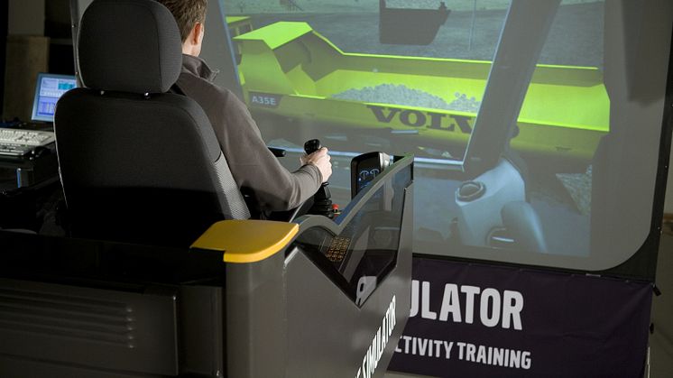 Volvo maskinsimulatorer - stimulering genom simulering