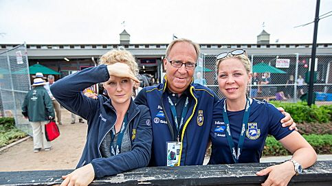 Juliette Ramel, Bo Jenå och Therese Nilshagen finns alla på Flyinge kommande helg. Foto: Roland Thunholm