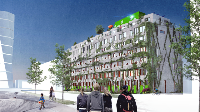 Banbrytande bostäder får supermiljököket Miinus - Ekologi och design fällde avgörandet
