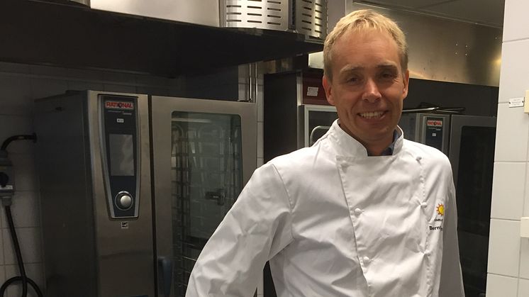 Bernt Thyrell, Kökschef på Karlstad Kommun.
