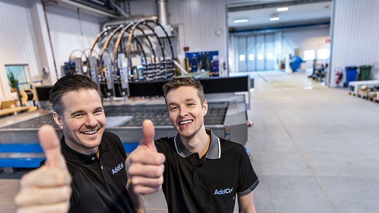 Kusinerna-Alexander-Sköld,-till-vänster,-och-Jonas-Sjödell-tog-över-AddCut-2018-och-i-år-ställer-företaget-ut-på-Elmia-Subcontractor-för-första-gången-någonsin.