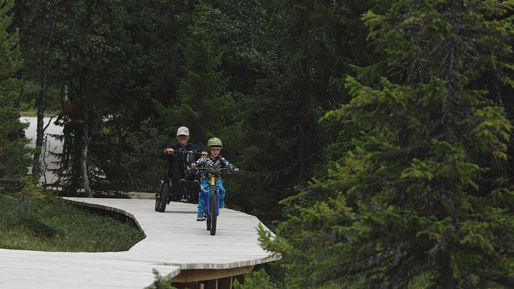 Lofsdalen Fjällpark MTB ska bli tillgängligt för alla