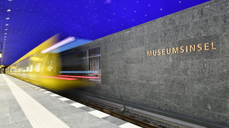 Berlin: Den nye U-Bahn-station Museumsinsel på linje U5 © visitBerlin, Foto: BVG/Oliver Lang