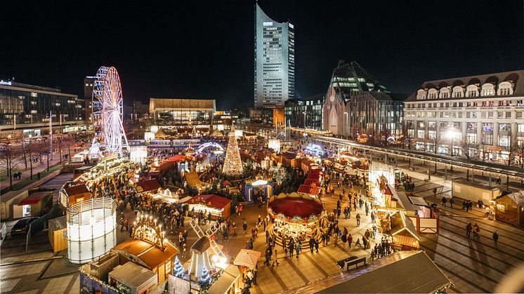 Leipziger Weihnachtsmarkt auf dem Augustusplatz in Leipzig - Foto: Philipp Kirschner