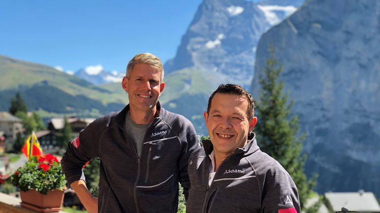 Simon Sauter und Claudio Trovato (r.) ergänzen neu das Team der Schilthornbahn