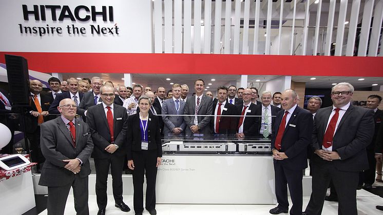 Hitachi Rail hosts Supplier Award event at InnoTrans 2014