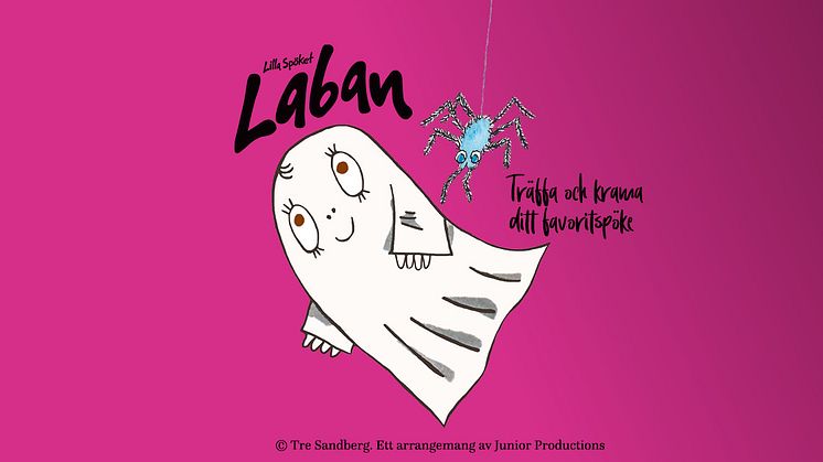 Lördagen den 30 oktober är det Halloweenmys för hela familjen på Caroli. Spöket Laban är på plats för high-fives, kramar och selfies vid en läskig fotovägg. Alla barn som vill kan delta i Labans egen halloweenspökjakt.