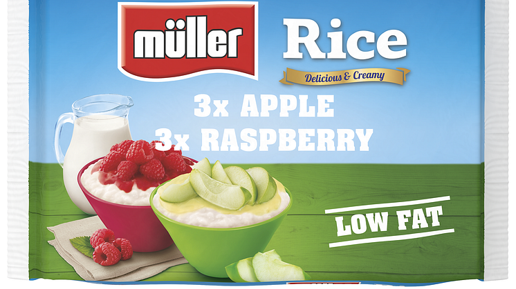 Müller Rice 6 Pack Apple & Raspberry