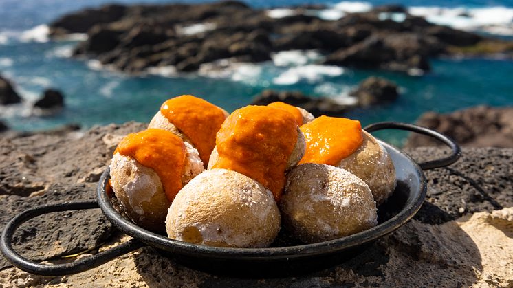 Kanarieöarna har ett stort utbud av lokal råvaror som gör det kanariska köket mycket varierande och unikt. Foto: The Canary Islands.