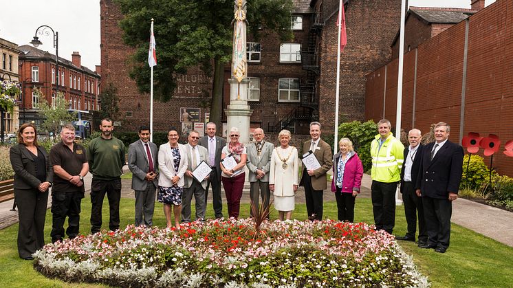 Bloomin’ great – Bury wins silver gilt at national awards